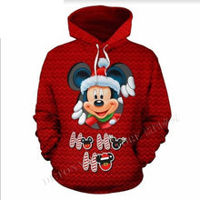 Load image into Gallery viewer, Mickey Mouse 3D Printed Flannelette Hoodies