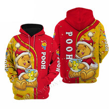 Load image into Gallery viewer, Winnie The Pooh 3D Printed Flannelette Hoodies