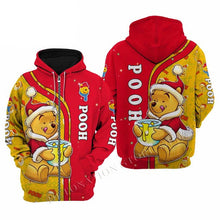 Load image into Gallery viewer, Winnie The Pooh 3D Printed Flannelette Hoodies