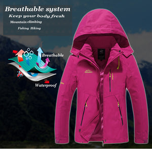 Mens & Womens Breathable Waterproof Hooded Jackets