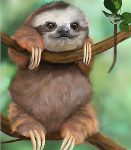 5D DIY Cute Sloth Diamond Paintings - Assorted Sizes