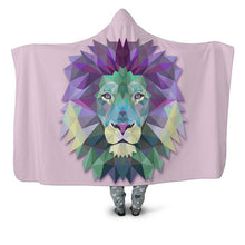 Carica l&#39;immagine nel visualizzatore di Gallery, Wolves &amp; Assorted Designed 3D Printed Plush Hooded Blankets