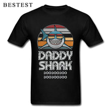 Cargar imagen en el visor de la galería, Fathers Day T-Shirt Mens Shark Printed Tee
