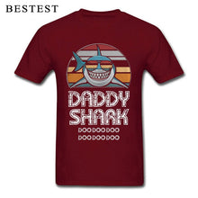 Cargar imagen en el visor de la galería, Fathers Day T-Shirt Mens Shark Printed Tee