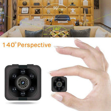 Cargar imagen en el visor de la galería, COP CAM Security Camera Video Motion Detection SQ11 Mini Cam Black
