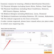 Load image into Gallery viewer, Personalized Assorted Coloured Medical Alert ID Bracelets for Kids and Adults