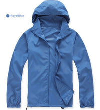 Carica l&#39;immagine nel visualizzatore di Gallery, Mens/Womens Quick Dry Waterproof Ultra-Light Windbreaker Jacket