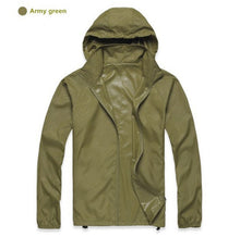 Cargar imagen en el visor de la galería, Mens/Womens Quick Dry Waterproof Ultra-Light Windbreaker Jacket