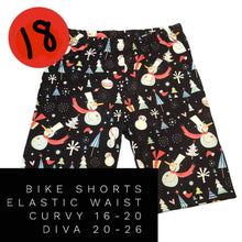 Load image into Gallery viewer, Ladies Assorted Printed Bike Shorts